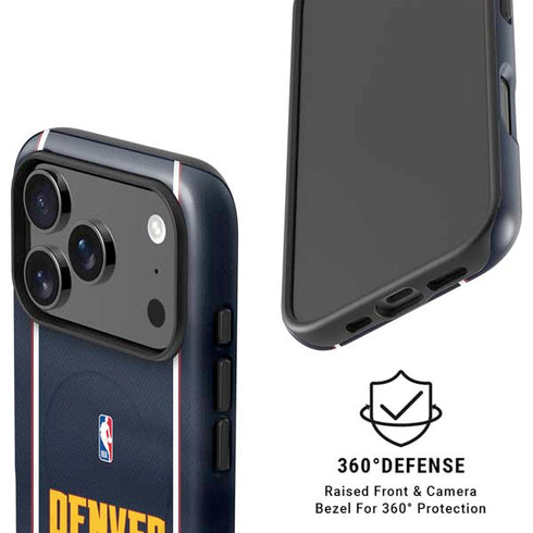 NBA Denver Nuggets Jersey iPhone 17 Pro Magsafe Impact Case