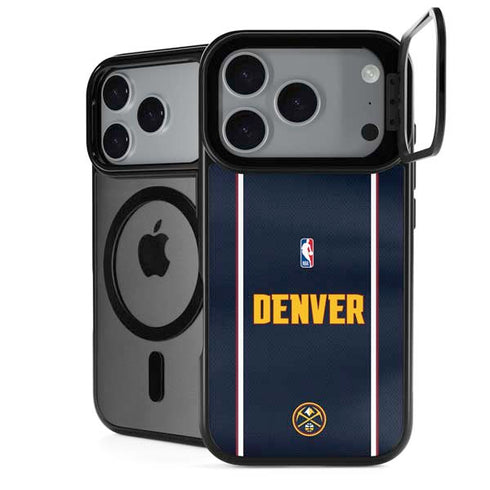 NBA Denver Nuggets Jersey iPhone 17 Pro Max Kickstand Case
