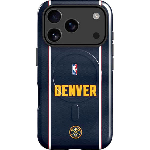 NBA Denver Nuggets Jersey iPhone 17 Pro Max Magsafe Impact Case