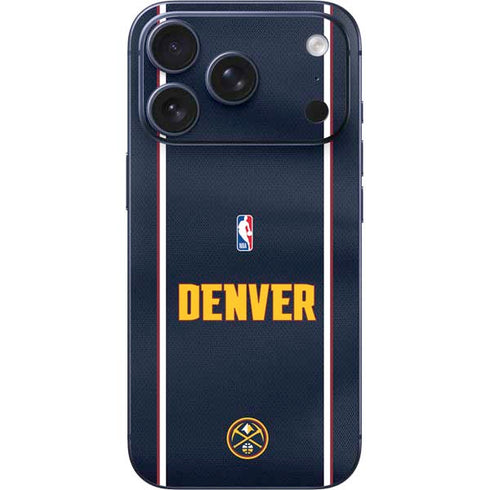 NBA Denver Nuggets Jersey iPhone 17 Pro Max Skin