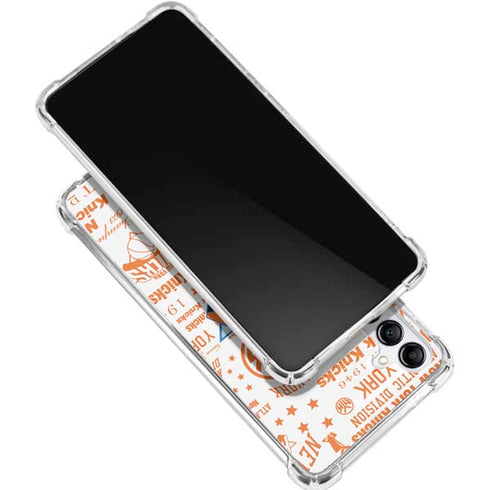 NBA NY Knicks Historic Blast Gabb Phone 4 Clear Case