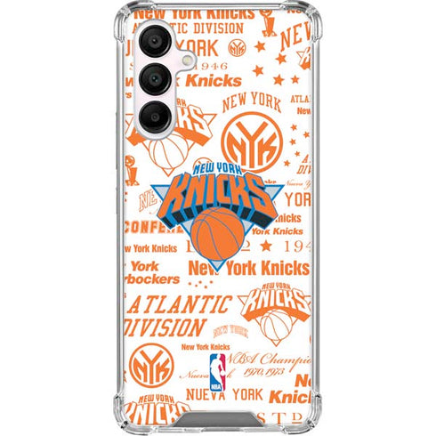 NBA NY Knicks Historic Blast Galaxy A16 5G Clear Case