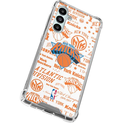 NBA NY Knicks Historic Blast Galaxy A16 5G Clear Case