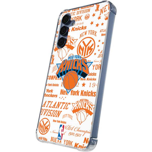 NBA NY Knicks Historic Blast Galaxy A55 5G Clear Case