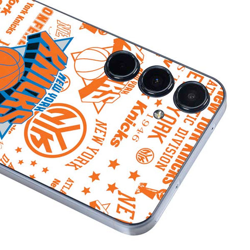NBA NY Knicks Historic Blast Galaxy A55 5G Skin