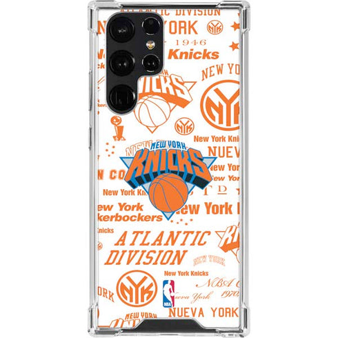 NBA NY Knicks Historic Blast Galaxy S23 Ultra Clear Case
