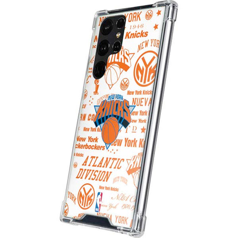 NBA NY Knicks Historic Blast Galaxy S23 Ultra Clear Case