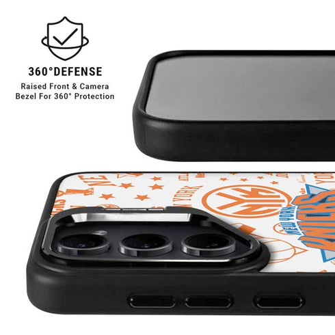 NBA NY Knicks Historic Blast Galaxy S24 FE Kickstand Case