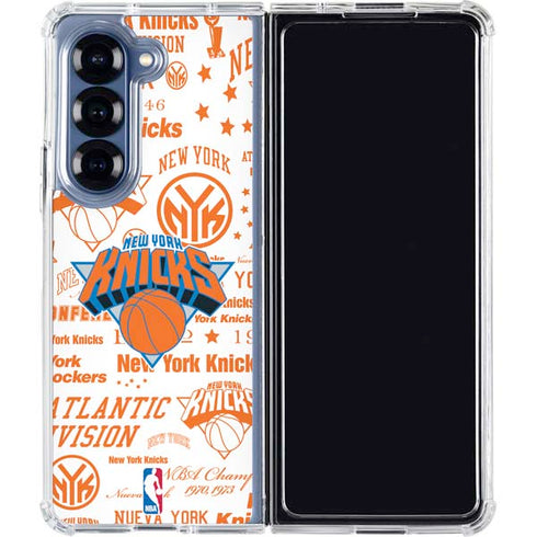 NBA NY Knicks Historic Blast Galaxy Z Fold6 Clear Case