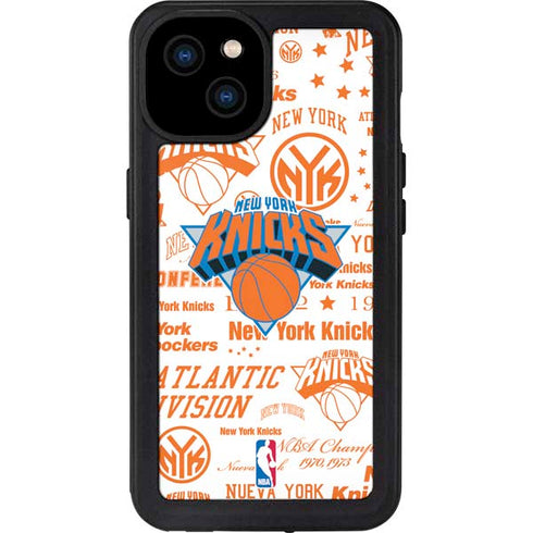 NBA NY Knicks Historic Blast iPhone 15 Plus Waterproof Case