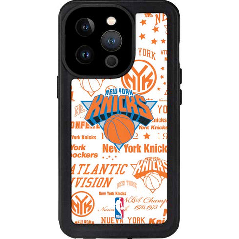NBA NY Knicks Historic Blast iPhone 15 Pro Waterproof Case