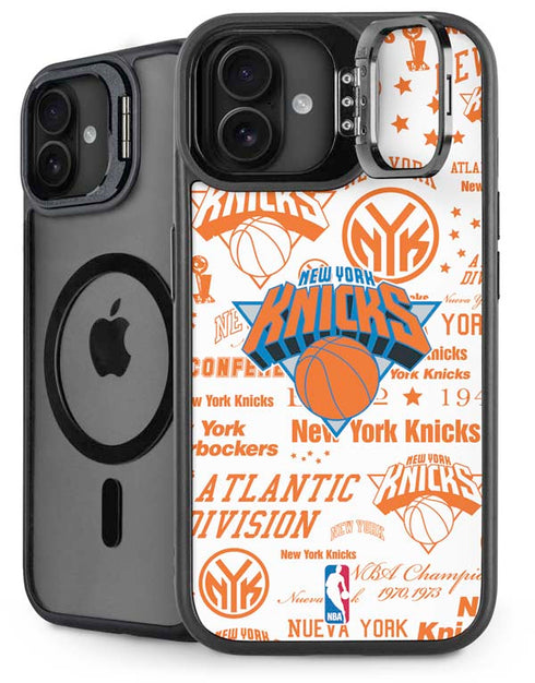 NBA NY Knicks Historic Blast iPhone 16 Plus Kickstand Case