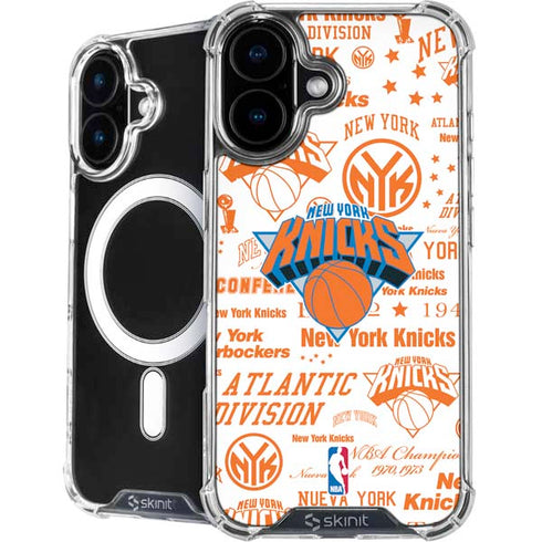 NBA NY Knicks Historic Blast iPhone 16 Plus MagSafe Case