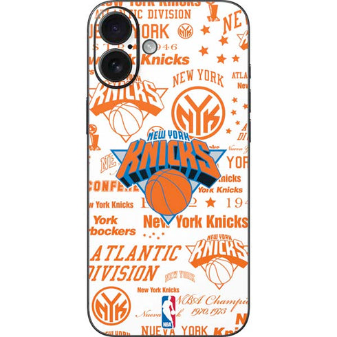 NBA NY Knicks Historic Blast iPhone 16 Plus Skin