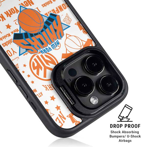 NBA NY Knicks Historic Blast iPhone 16 Pro Max Kickstand Case