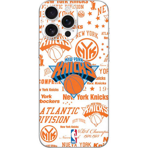 NBA NY Knicks Historic Blast iPhone 16 Pro Max Skin