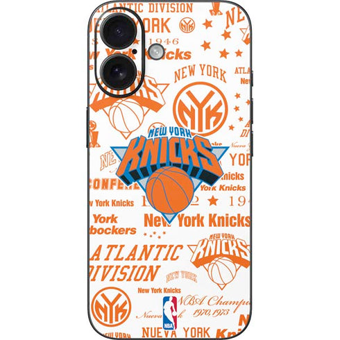 NBA NY Knicks Historic Blast iPhone 16 Skin