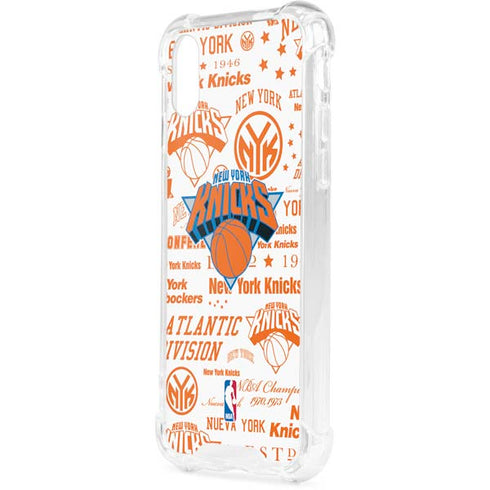 NBA NY Knicks Historic Blast iPhone XS Clear Case