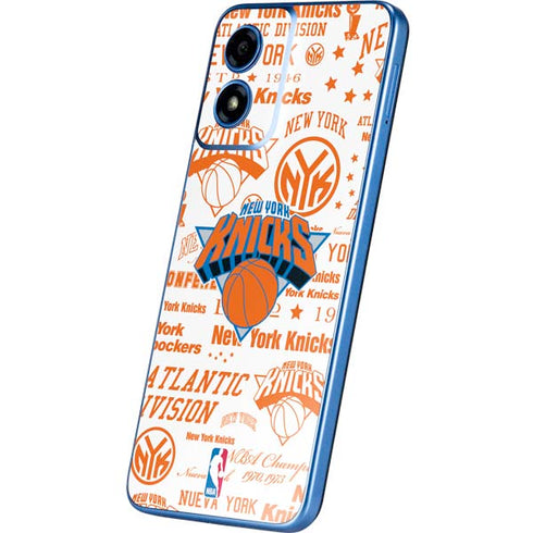 NBA NY Knicks Historic Blast Moto G Play 4G (2024) Skin