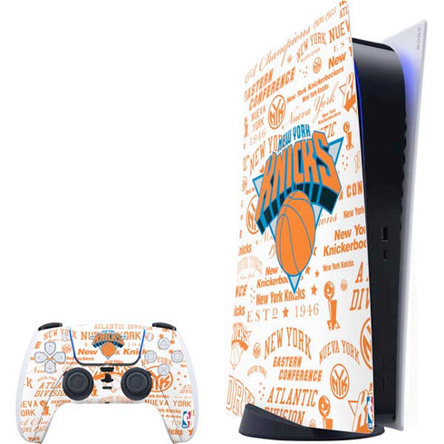 NBA NY Knicks Historic Blast PlayStation PS5 Skins