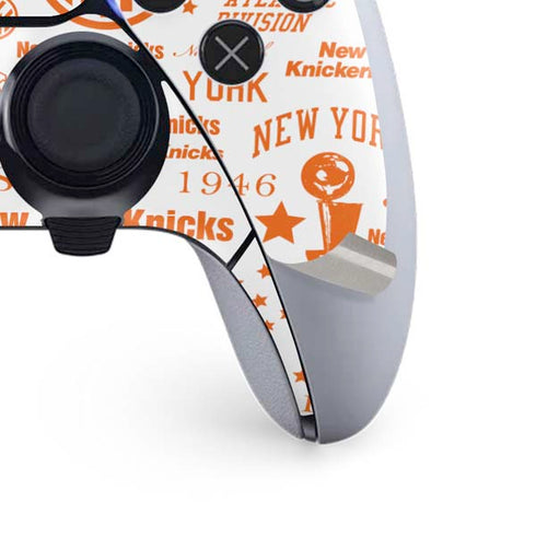 NBA NY Knicks Historic Blast PS5 DualSense Edge Pro Controller Skin