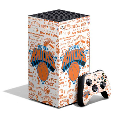 NBA NY Knicks Historic Blast XBox Series X Digital Edition Bundle Skin