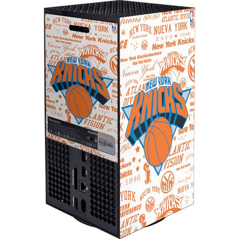 NBA NY Knicks Historic Blast XBox Series X Digital Edition Bundle Skin