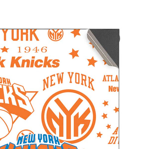 NBA NY Knicks Historic Blast XBox Series X Digital Edition Console Skin