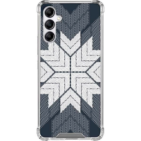 NYC Symmetric Flower Gabb Phone 4 Clear Case