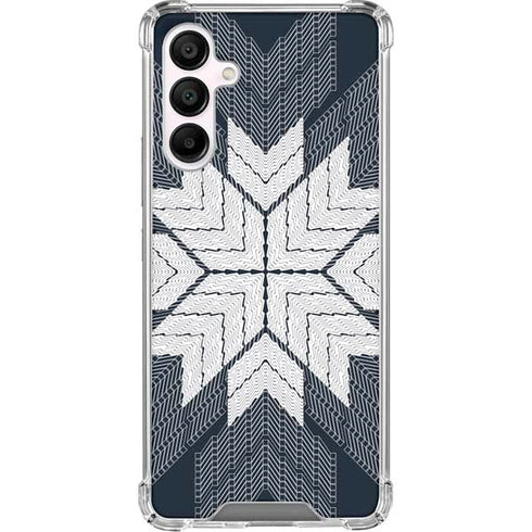 NYC Symmetric Flower Galaxy A16 5G Clear Case