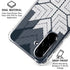 NYC Symmetric Flower Galaxy A36 5G Clear Case