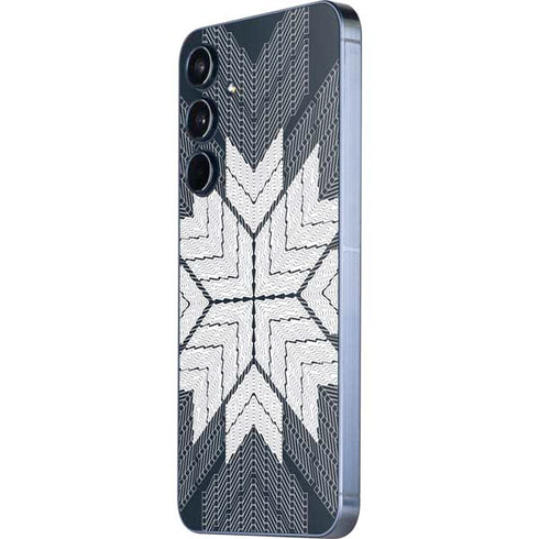 NYC Symmetric Flower Galaxy A36 5G Skin