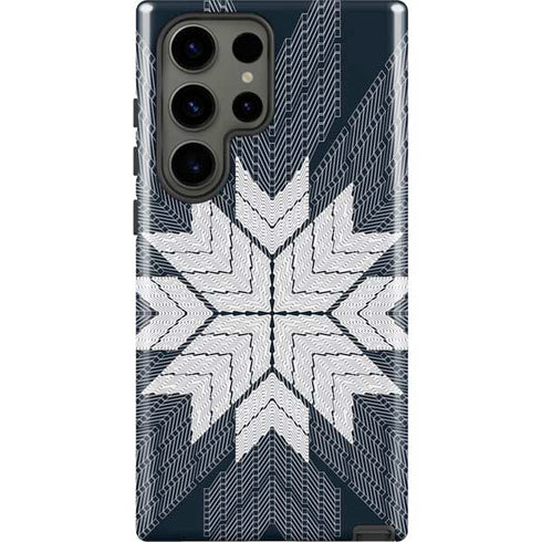NYC Symmetric Flower Galaxy S23 Ultra Pro Case
