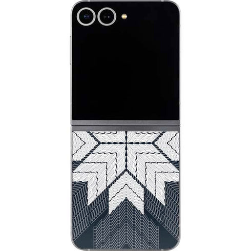 NYC Symmetric Flower Galaxy Z Flip6 Skin