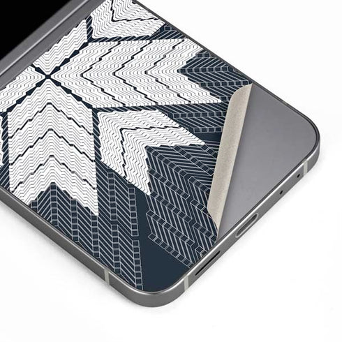 NYC Symmetric Flower Galaxy Z Flip6 Skin