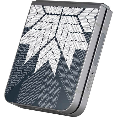 NYC Symmetric Flower Galaxy Z Flip6 Skin