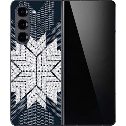 NYC Symmetric Flower Galaxy Z Fold5 5G Skin