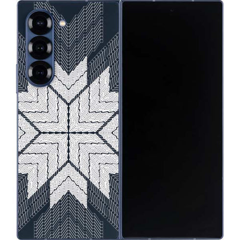 NYC Symmetric Flower Galaxy Z Fold6 Skin