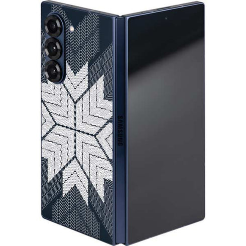 NYC Symmetric Flower Galaxy Z Fold6 Skin