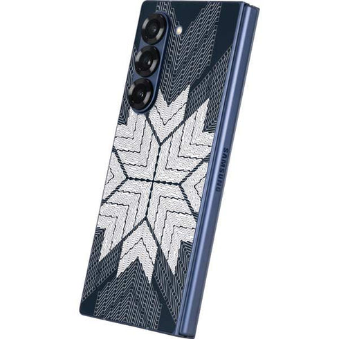 NYC Symmetric Flower Galaxy Z Fold6 Skin