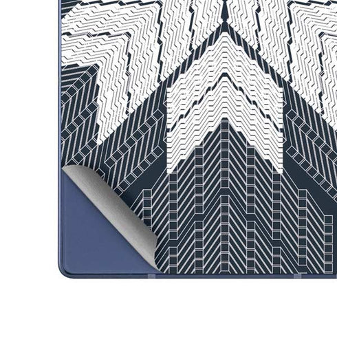 NYC Symmetric Flower Galaxy Z Fold6 Skin
