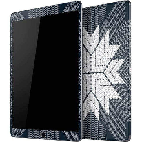 NYC Symmetric Flower iPad Skins