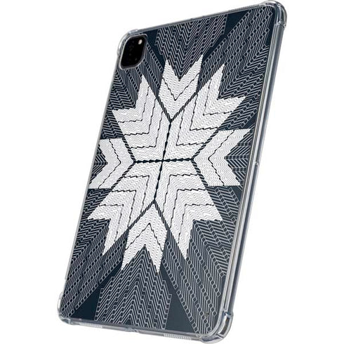 NYC Symmetric Flower iPad Pro 11in (2024) Clear Case