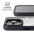 NYC Symmetric Flower iPhone 14 Pro Kickstand Case