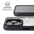 NYC Symmetric Flower iPhone 14 Pro Max Kickstand Case