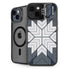 NYC Symmetric Flower iPhone 15 Plus Kickstand Case