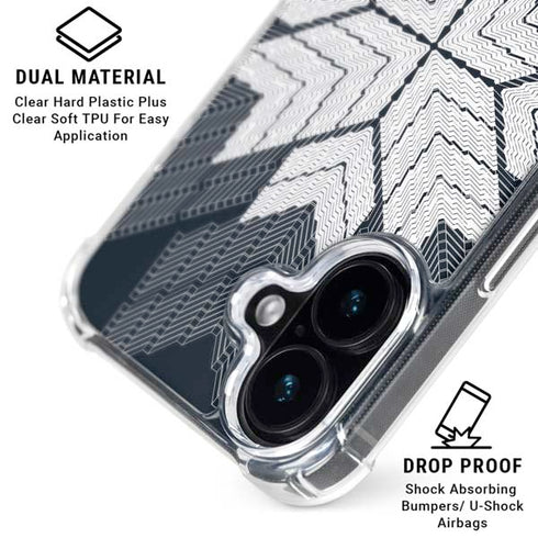 NYC Symmetric Flower iPhone 16 MagSafe Case