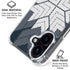 NYC Symmetric Flower iPhone 16 MagSafe Case