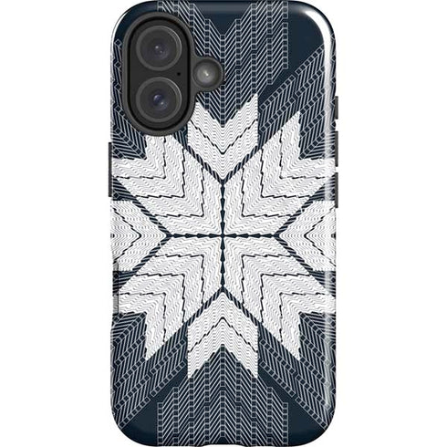 NYC Symmetric Flower iPhone 16 Plus Magsafe Impact Case