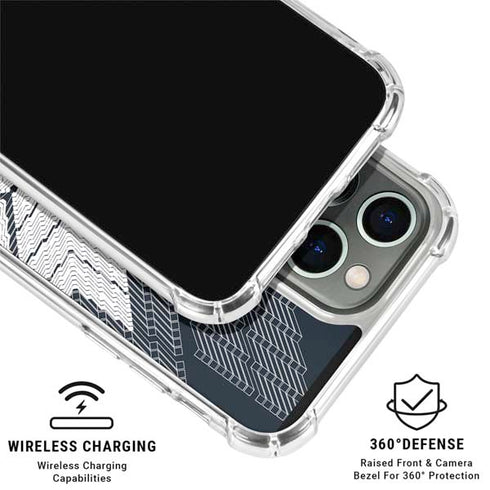 NYC Symmetric Flower iPhone 16 Pro Clear Case